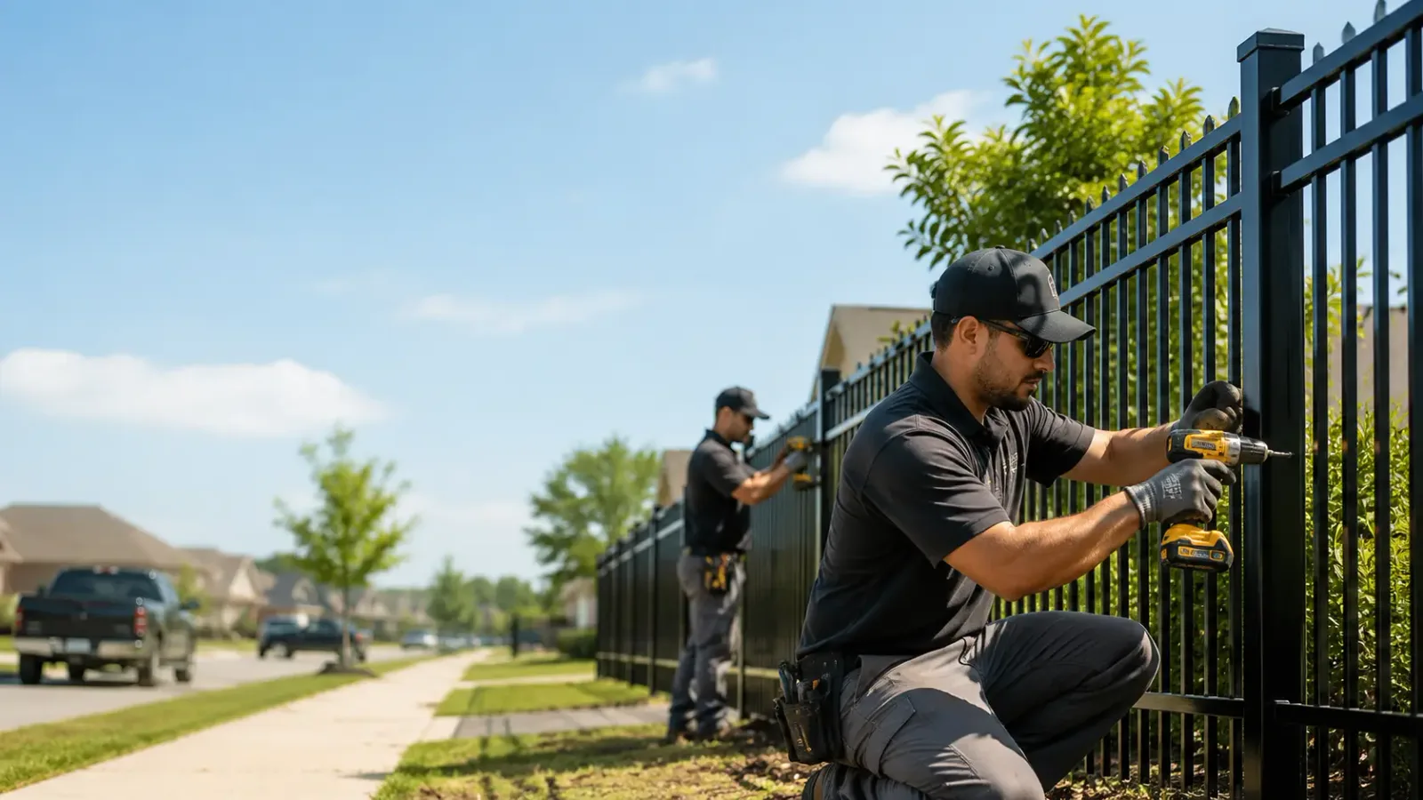 Metal Fence Installation in Bellville, GA